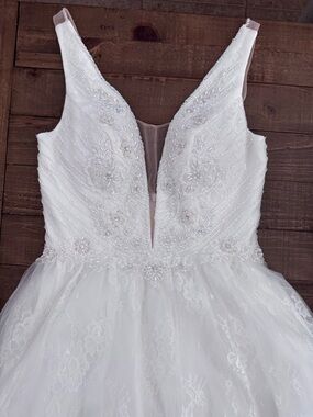 Terani couture mini bridal dress size 6 small